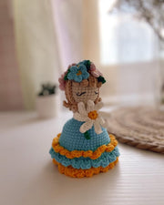 Bouquet Reversible Doll crochet pattern