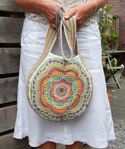 Crochet Pattern Flower Bag