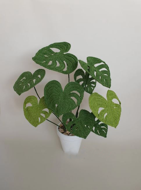 Crochet Plant Pattern Monstera